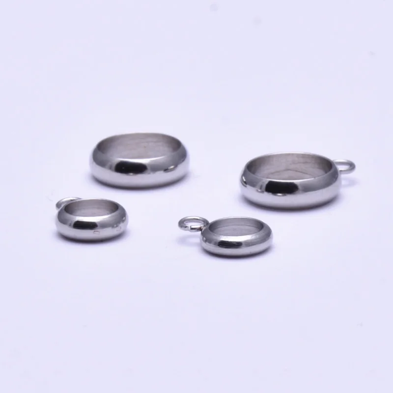 10 шт./лот из нержавеющей стали Septa разделитель соединитель для бисера Шарм