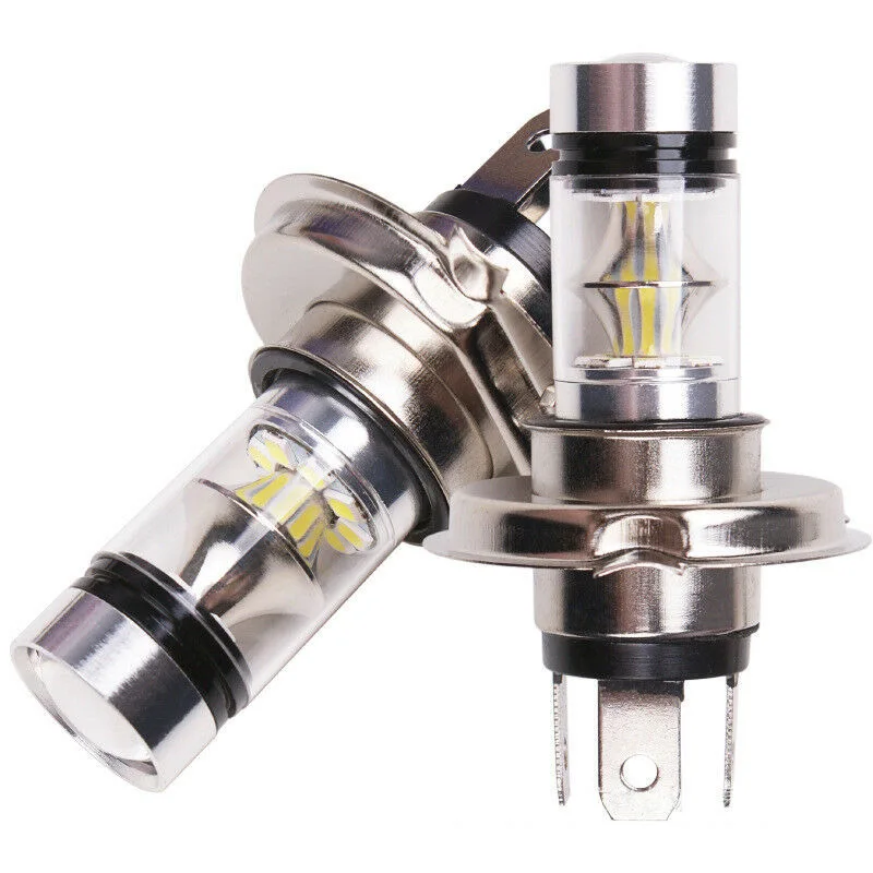 

H4 LED Fog Light Bulb 1000 Lumens High Power Bright Lamp Replacement Bulb Waterproof Driving Lights Car Accessories