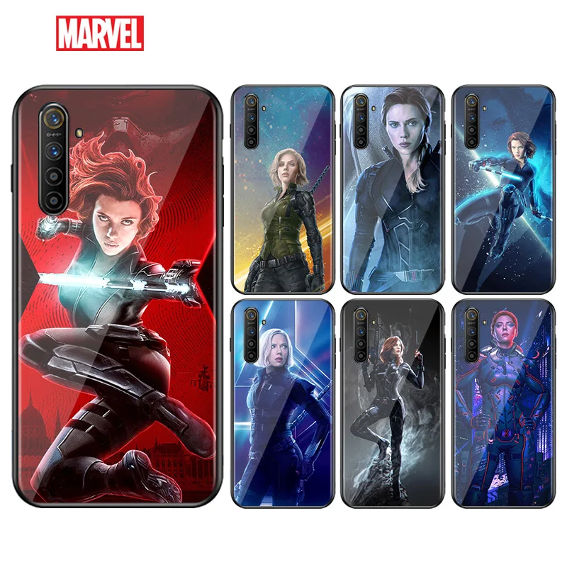 

Marvel Women Black Widow For OPPO F5 F7 F9 F11 R9S R15X R17 Neo K3 K5 A5 A7 A9 A11X Pro Soft Silicone Black Phone Case