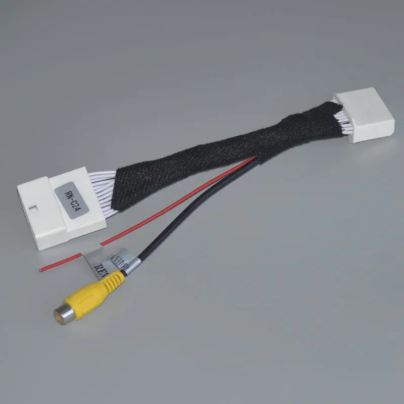 Автомобильная камера заднего вида с 24 контактным кабелем адаптером для Renault Captur