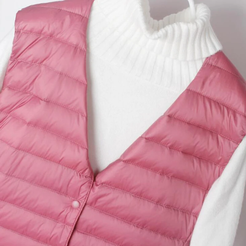 Зимняя Ультралегкая пуховая куртка SEDUTMO женское длинное пальто на утином пуху