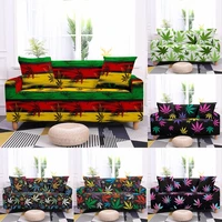maple leaf elastic sofa cover all inclusive watercolor leaf couch covers living room l shape corner scenery sofa slipcovers new