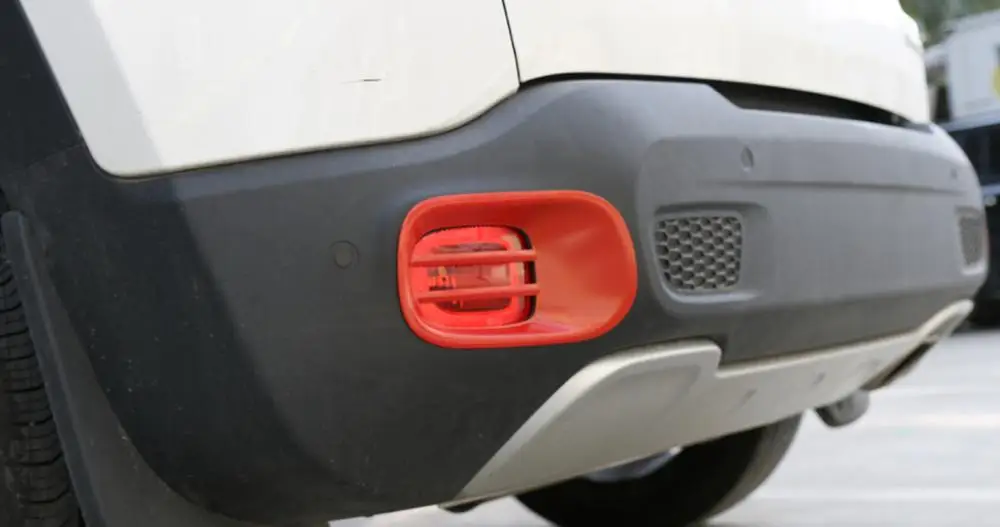 Для Jeep Renegade 2016-2021 задний противотуманный светильник декоративная крышка