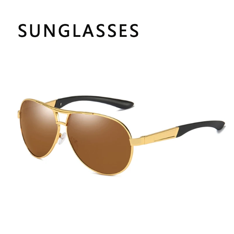 

Men's Classic Sunglasses Retro Big Frame Glasses UV Protection Sunglasses Polarized Sunglasses Gafas De Sol