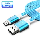 Кабель Micro USB в нейлоновой оплетке для Xiaomi A1, A2, Redmi Note 4, 5, 6 Pro, 4A, 5A, 4X, 6A, OPPO A1, A3, A5, A7, A9