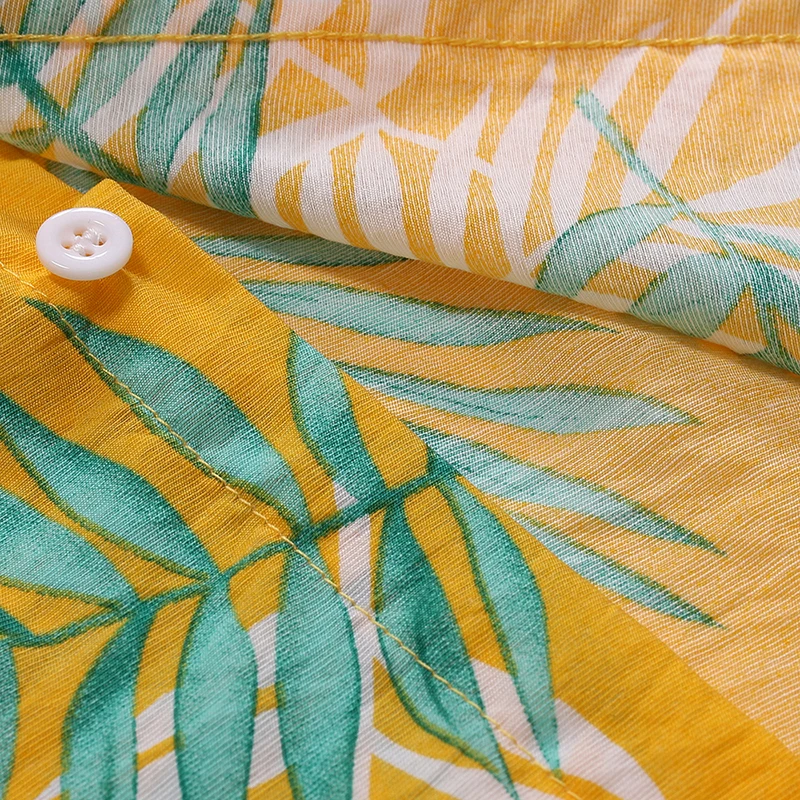 Miicoopie модная мужская гавайская рубашка уличная одежда с короткими рукавами и