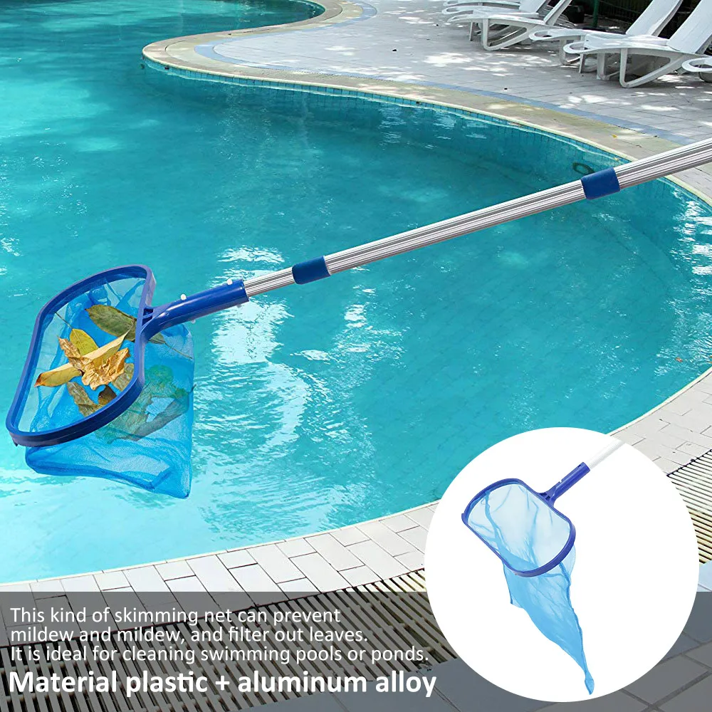 

Pool Cleaning Net Professional Tool Salvage Net Mesh Pool Skimmer Leaf Catcher Bag Home Outdoor Swimming Pool Cleaner Accessorie