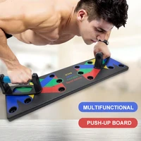 14 in 1 push up rack board abdominal muscle exercise body building push up stand for abs home fitness gym equipment training