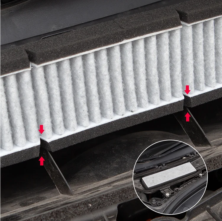 

For Tesla Model 3 Air Conditioning Air Inlet Protective Cover Car Air Flow Vent Filter Cover Car Accessories