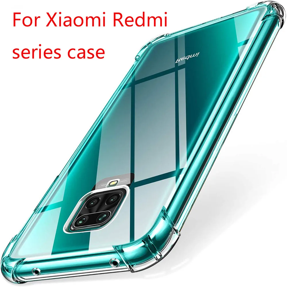 

For Xiaomi Poco X3 NFC F2 Pro M3 Shockproof Case mi 10T 9 lite redmi 7A 9A cover on the Redmi Note 10 9T 9s 8T 7 8 9 Pro Cover
