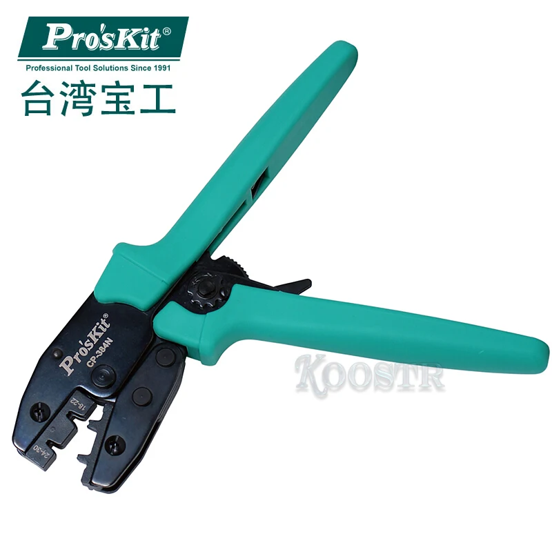 

Обжимной инструмент с храповым механизмом Proskit CP-384N D-Sub