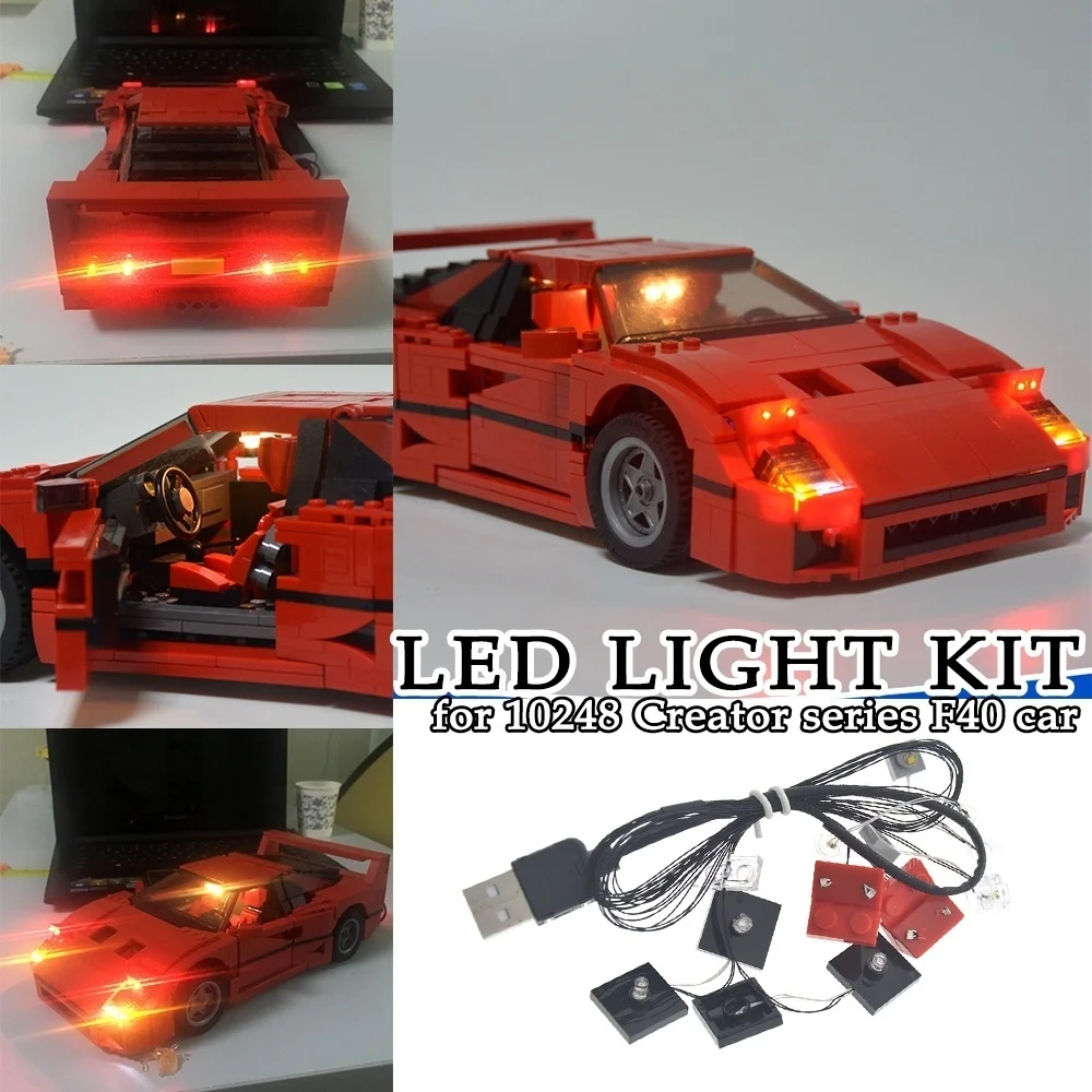 Строительство здания 10248 Rc автомобиль серии F40 модель автомобиля строительные