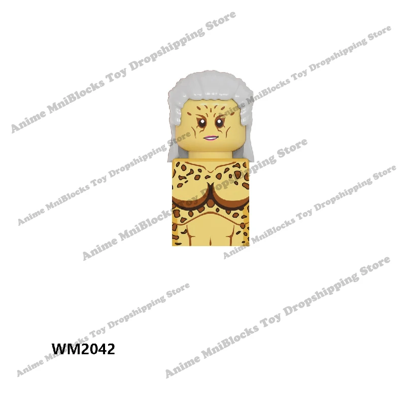 WM6100 чудо-женщина Барбара Минерва Гепард Стив Тревор пластиковые мини