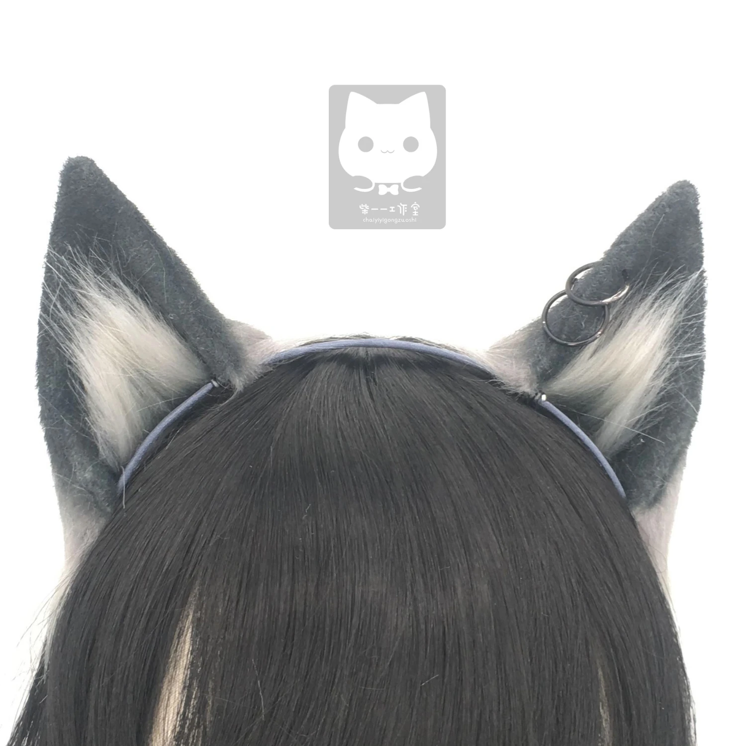 MMGG-Diadema con orejas de zorro para disfraz de Lolita, Arknights, Texas, Gato Negro, Neko, Anime, accesorios para Cosplay