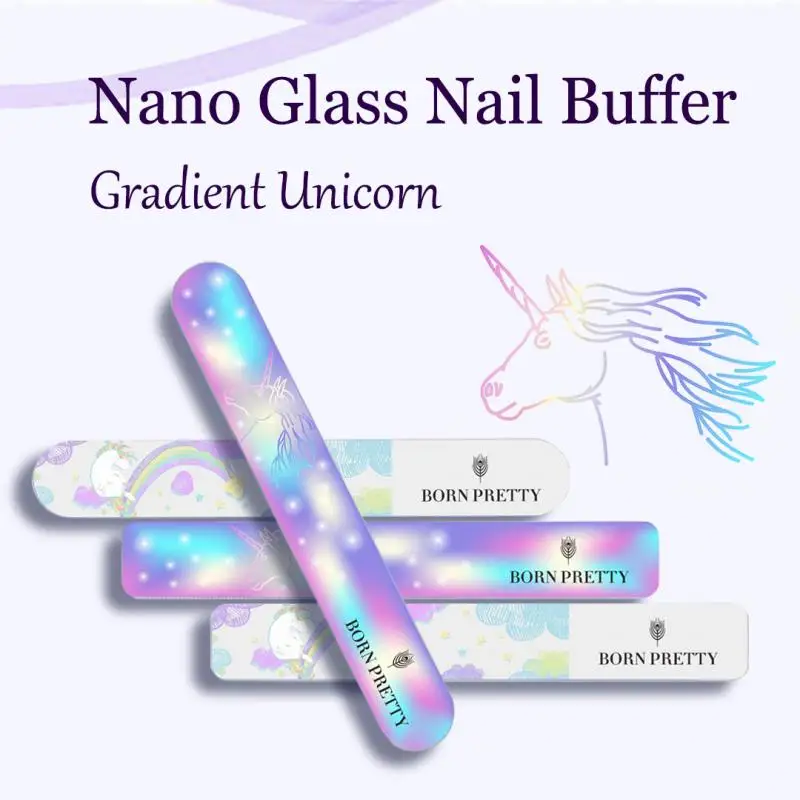 BORN PRETTY Professional пилка для дизайна ногтей 100/180 двухсторонний блок шлифовальный