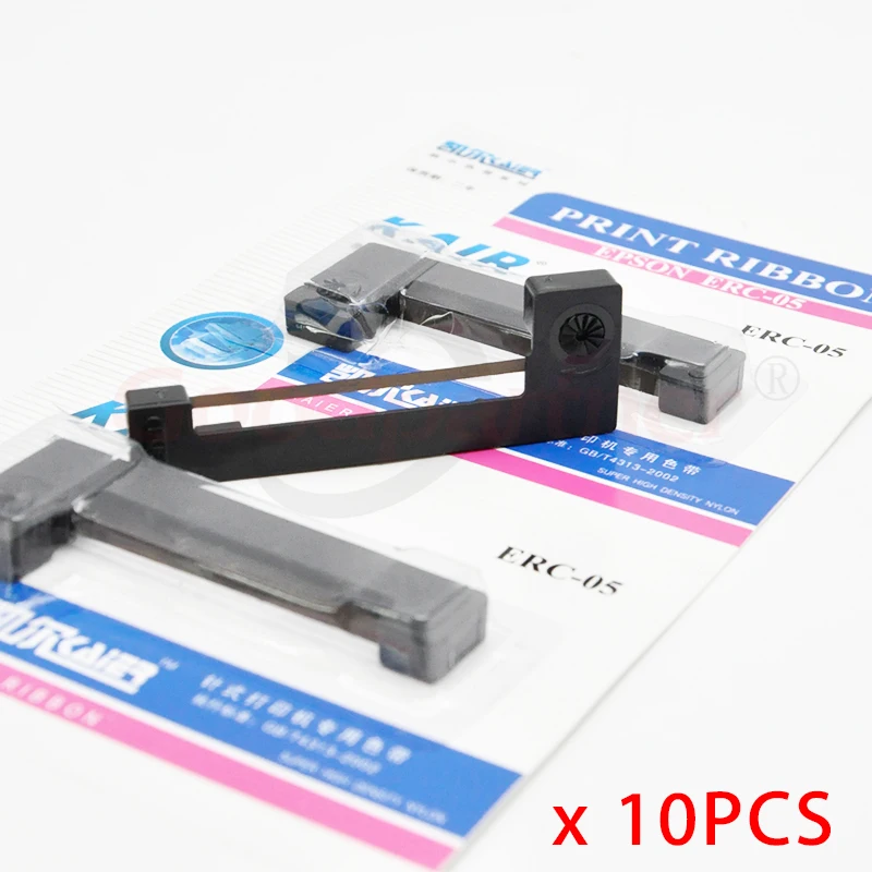 10X ERC 05 для ленточного картриджа ленты EPSON M150 M 150II M1500II M150II EC7000 150 II Sharp EL7000 EL7001|Детали