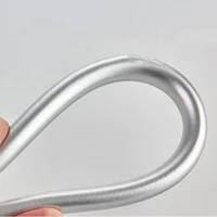 1 523m pvc smooth shower hose high pressure thickening handheld head flexible anti winding for bath parts accessories