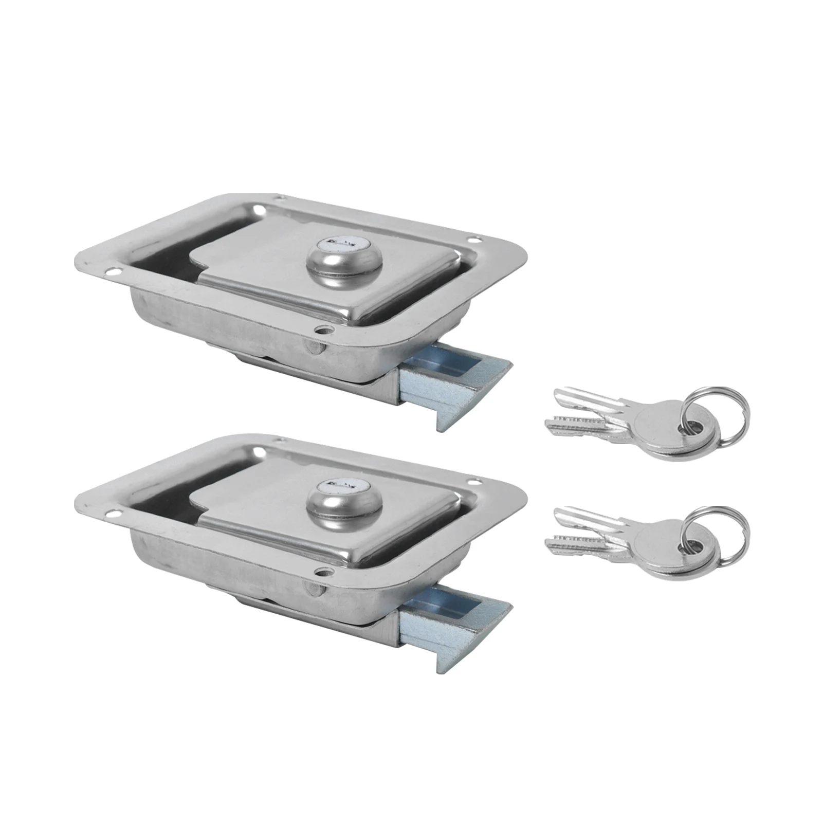 

Универсальный прямоугольный прочный фургон для автофургона, 2 шт., легко устанавливаемый фургон из нержавеющей стали, аксессуары для защиты...