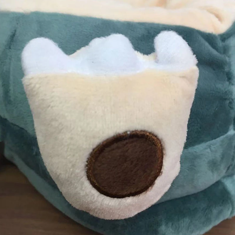 Тапочки с аниме Покемон Snorlax; вечерние тапочки с рисунками животных; женская и мужская обувь унисекс для взрослых; Размеры 35-42; зимняя обувь Kawaii;