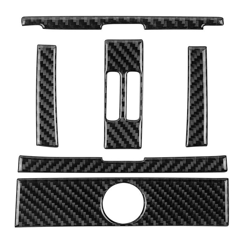 

NEW-Carbon Fiber Rear Air Outlet Frame Cover Trim Interior Accessories for BMW- 3 Series F30 F32 F34 F36 2013-2019