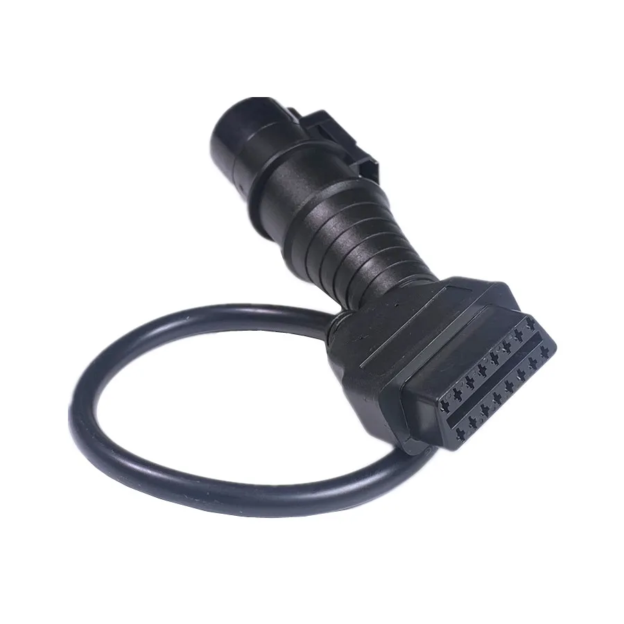 100 шт. Новый OBD адаптер для I-VE--CO 30Pin до 16Pin женский грузовик 2 кабель разъем I-V-E-C-O 30 pin