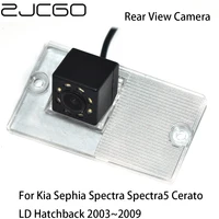 zjcgo ccd car rear view reverse back up parking waterproof camera for kia sephia spectra spectra5 cerato ld hatchback 20032009