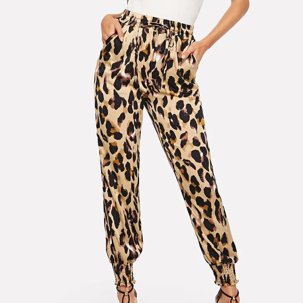 Женские брюки для фитнеса облегающие спортивные с высокой талией сексуальные