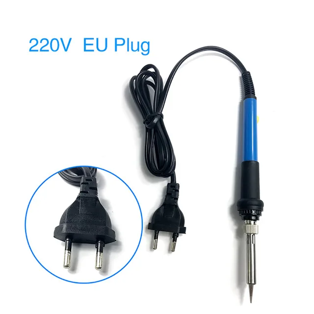 Фото 60W Electric Soldering Iron Kit Solder Tools Station Handle Heat Repair Welding High Quality Wood Burning Tool Инструменты 60W Electric Soldering Iron Kit Solder Tools Station Handle Heat Repair Welding High Quality Wood Burning Tool Инструменты