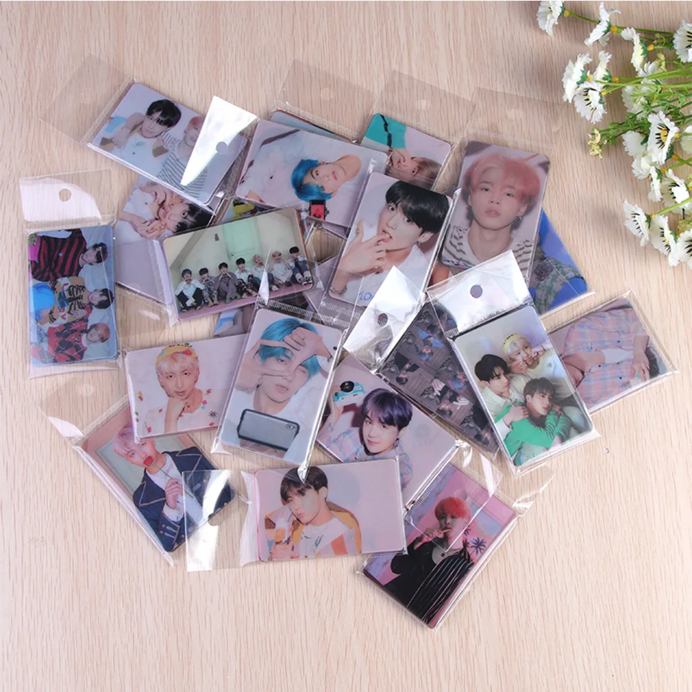 9 шт./лот, Корейский KPOP фотоальбом, самодельная бумага, ЛОМО карта, Фотокарта, вентиляторы, коллекция подарков, канцелярские наборы, наклейки KPOP