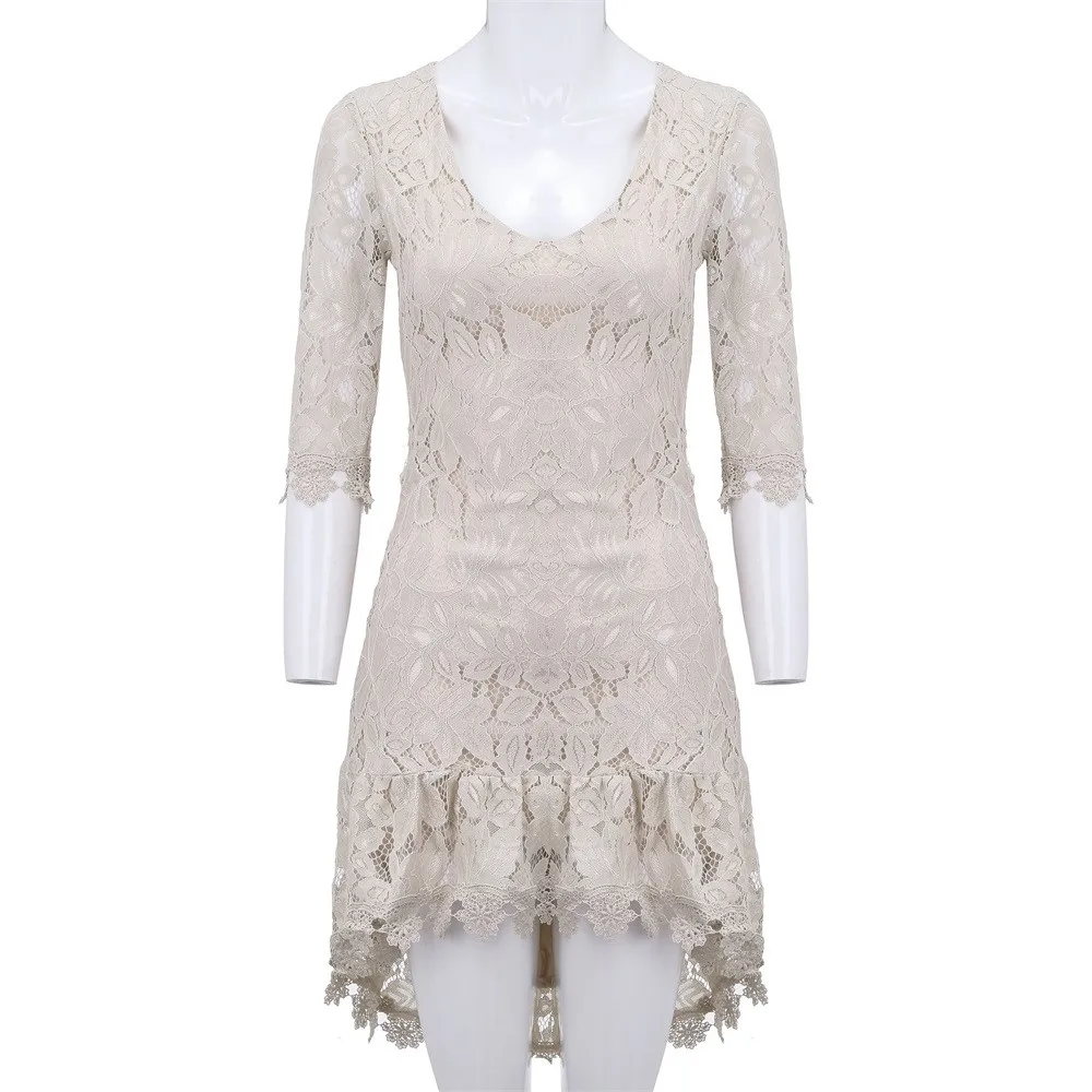 #35 кружевные платья женские черный белый цвет 2019 Сакура вечерние Ночное платье с