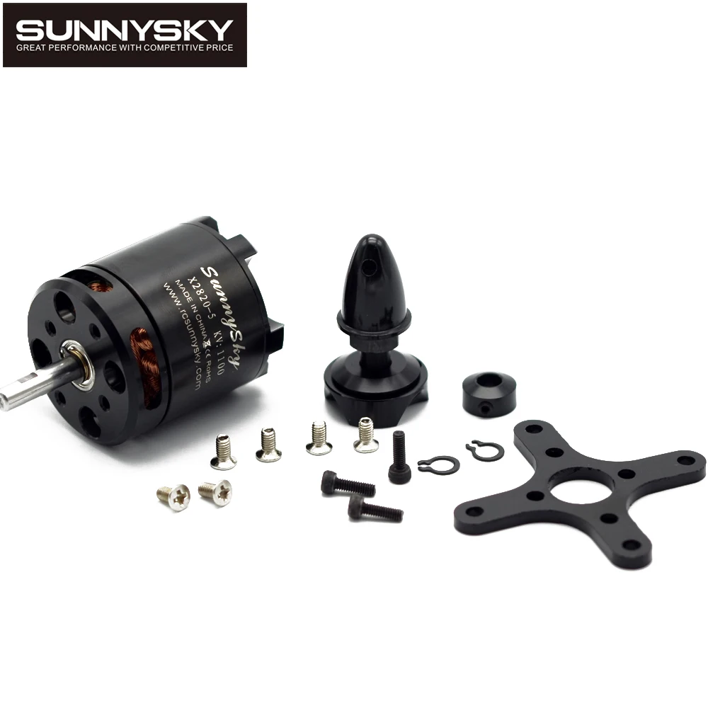 1 шт. Sunnysky X2820 800KV/920KV/1100KV 3 5S Lipo бесщеточный двигатель для радиоуправляемого