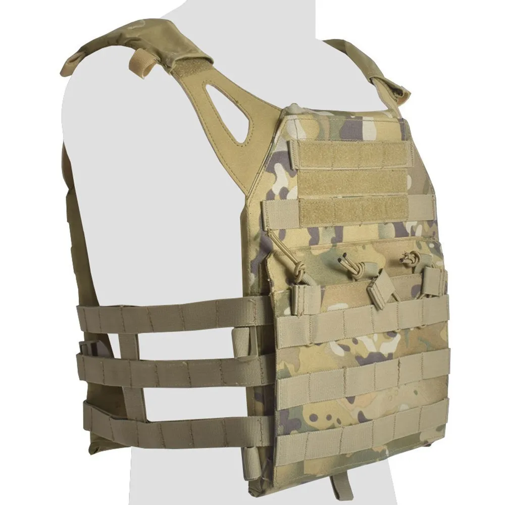 MILRESCUER Камуфляжный охотничий военный тактический жилет Wargame Body Molle Armor охотничий JPC жилет боевое снаряжение для страйкбола