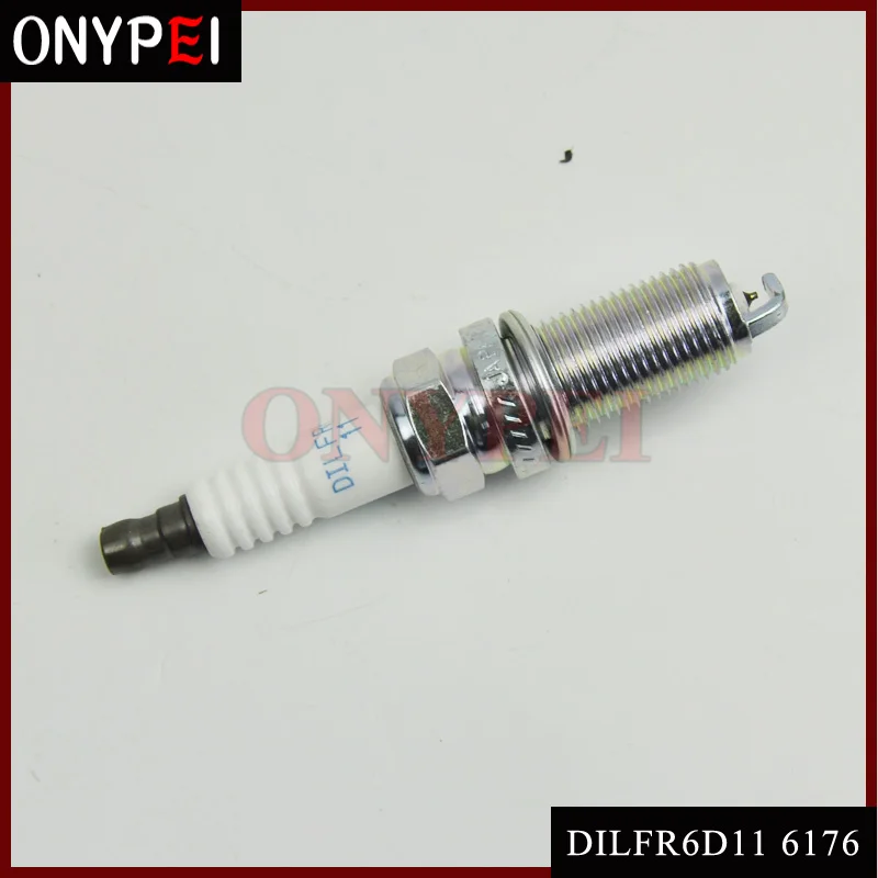 4 шт./лот DILFR6D11 6176 иридиевая Свеча зажигания для Toyota Highlander Sienna Lexus 6176|Свечи и