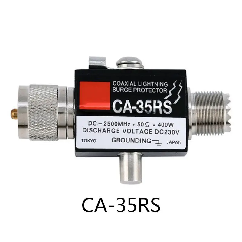 CA-35RS Radio Repeater Coaxial Lightning Antenna Surge Protector CA-35RS CA-23RP Lightning Arrester Protector Durable