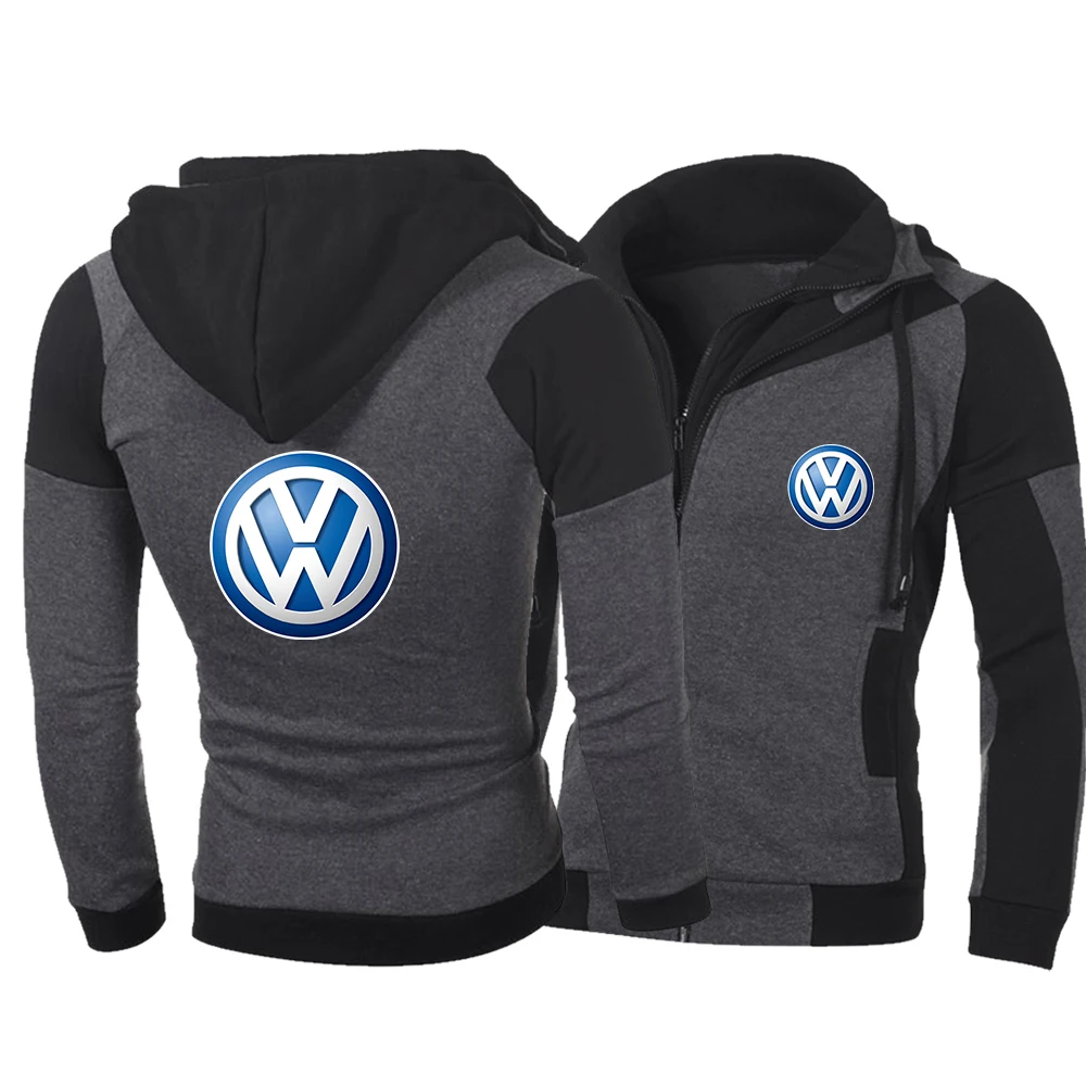 

new car logo Zipper Clothing Jacket Men Cotton Sweatshirt Hoody Spring Autumn Harajuku Male Fleece Sportwear Hoodies
