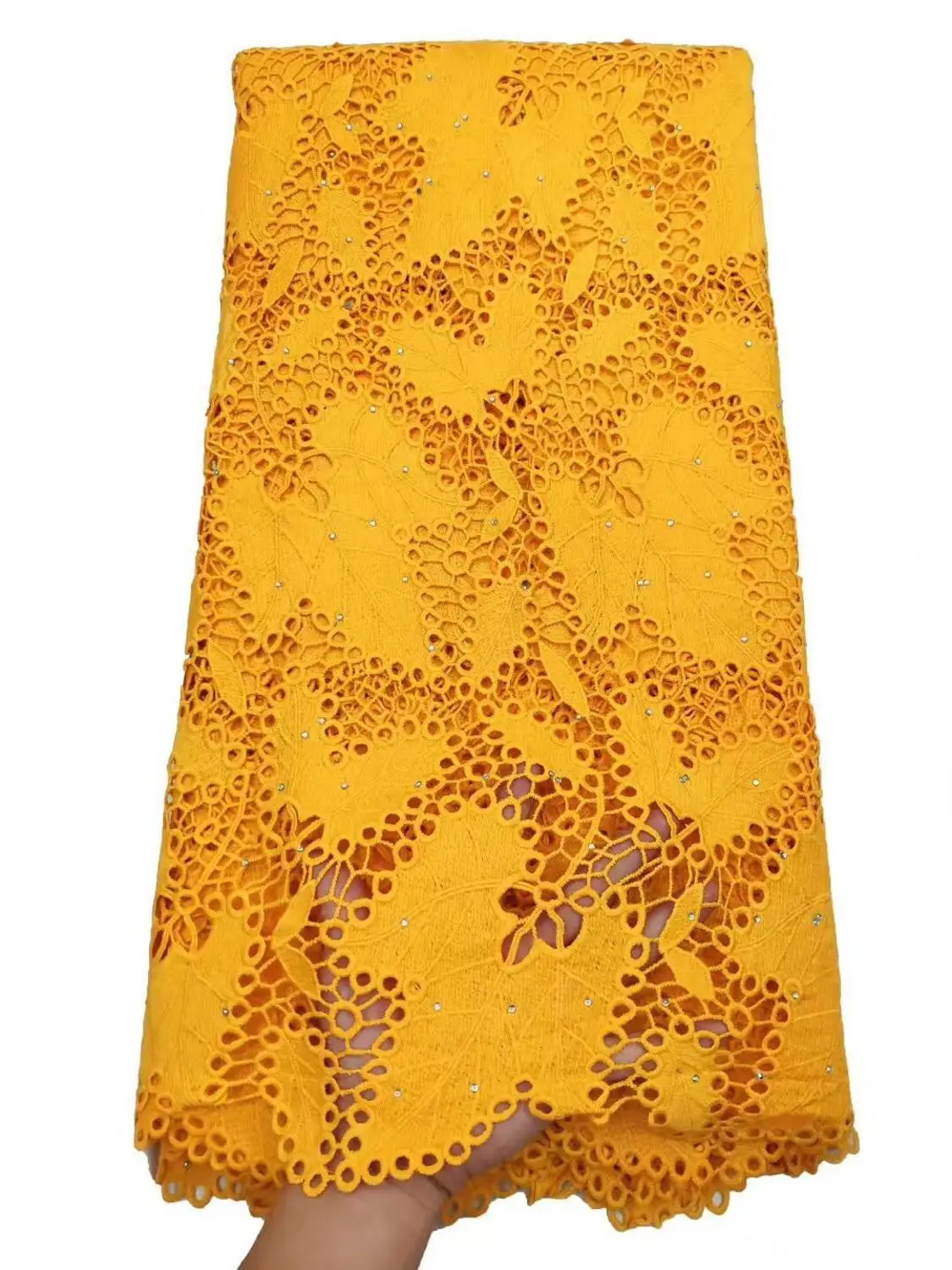 Африканское молочного цвета Шелковое кружево ткань 2019 Высококачественная