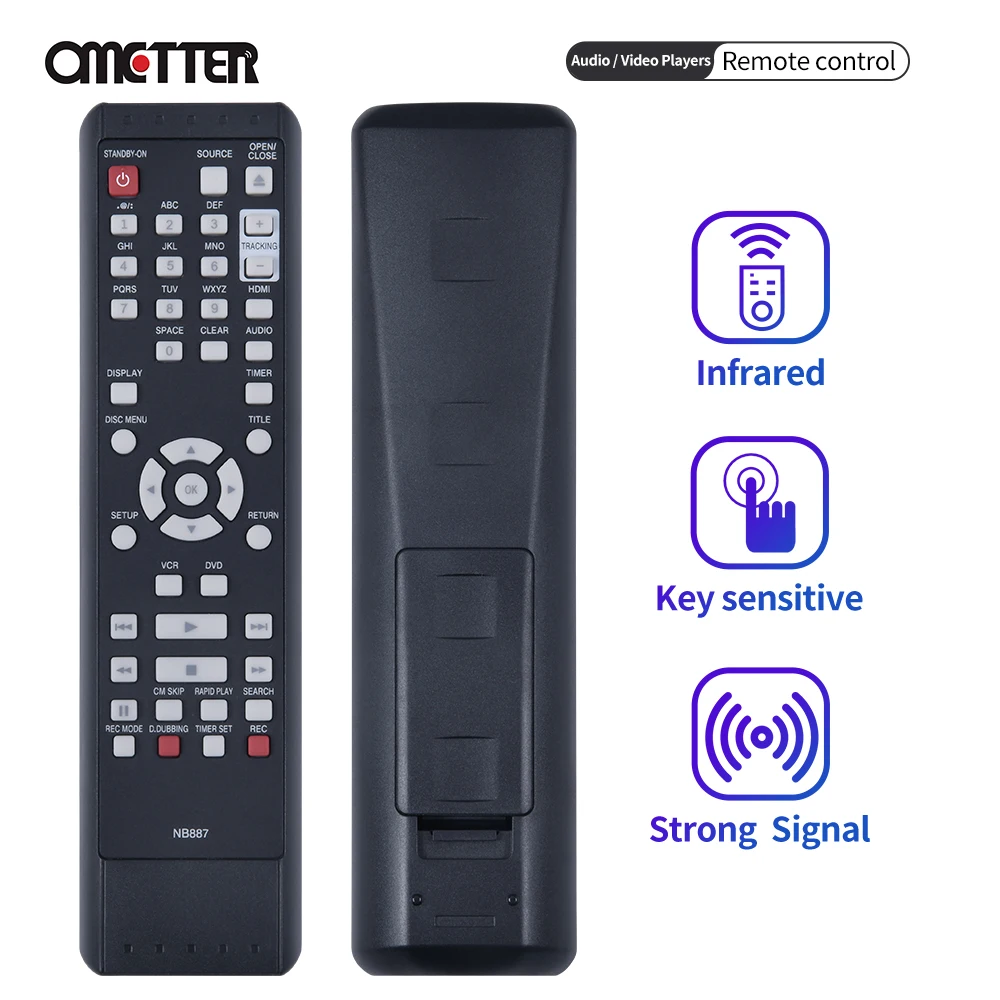 Подходит для DVD-рекордера Magnavox NB887 с дистанционным управлением | Электроника