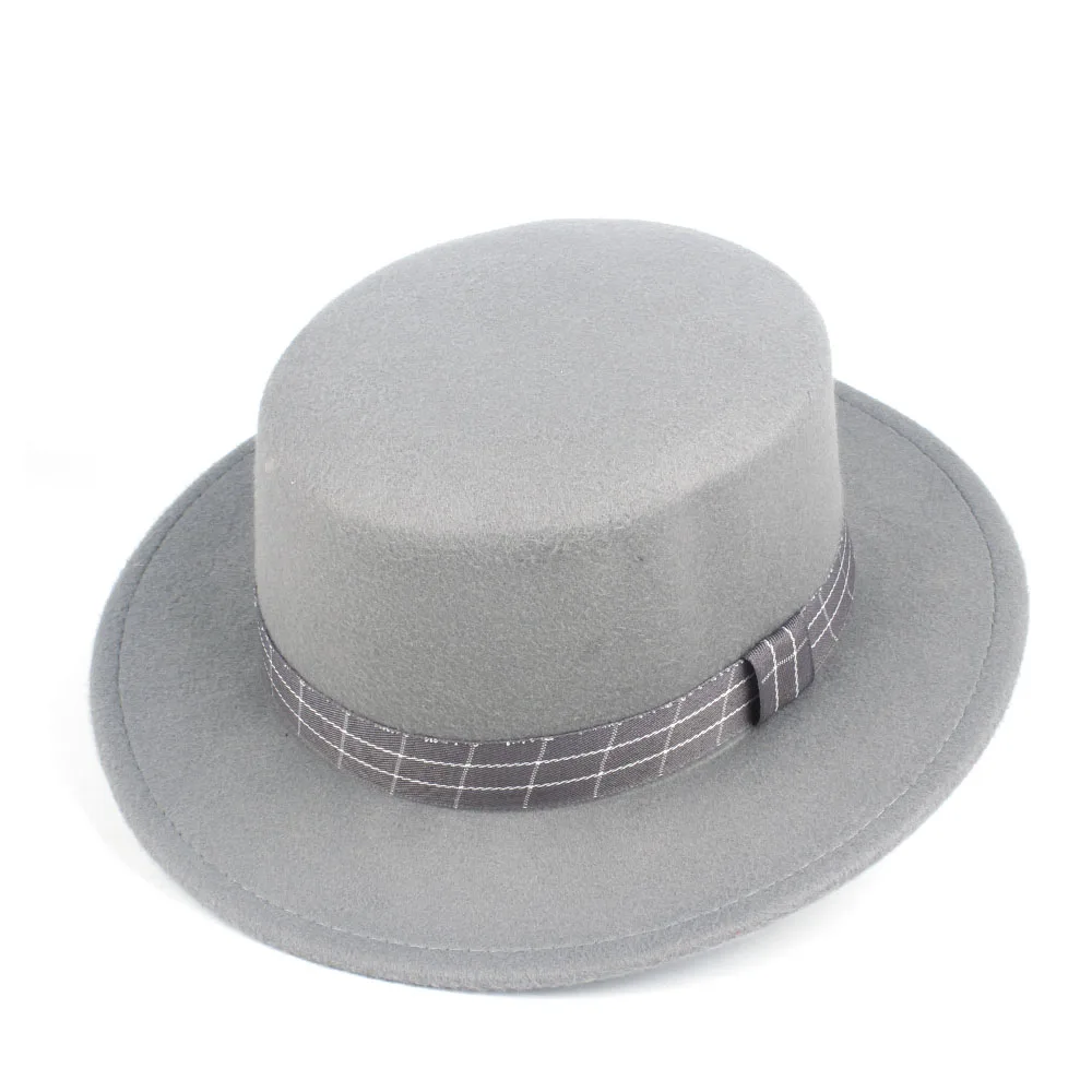 2019 аутентичная шляпа с плоским верхом в стиле ретро для мужчин женщин мужская
