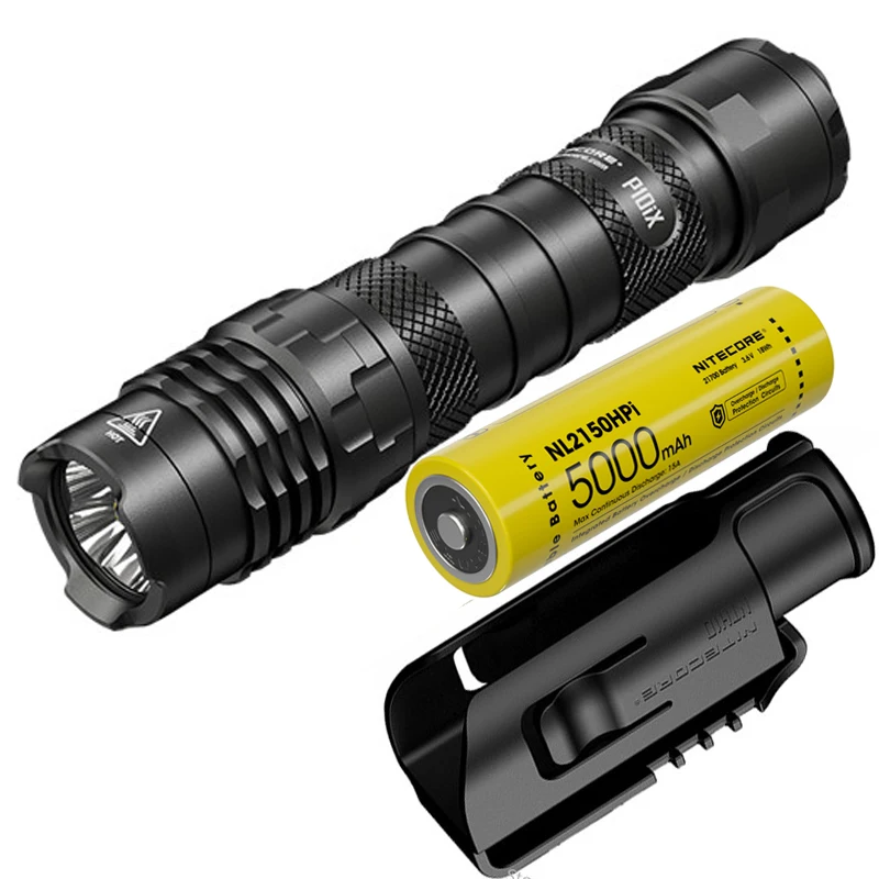 NITECORE P10iX Tactical Flashlight 4 XP-L2 V6 LEDs Torch max 4000LM beam throw 158M USB-C Rechargeable 21700 5000mAH Li battery | Лампы и