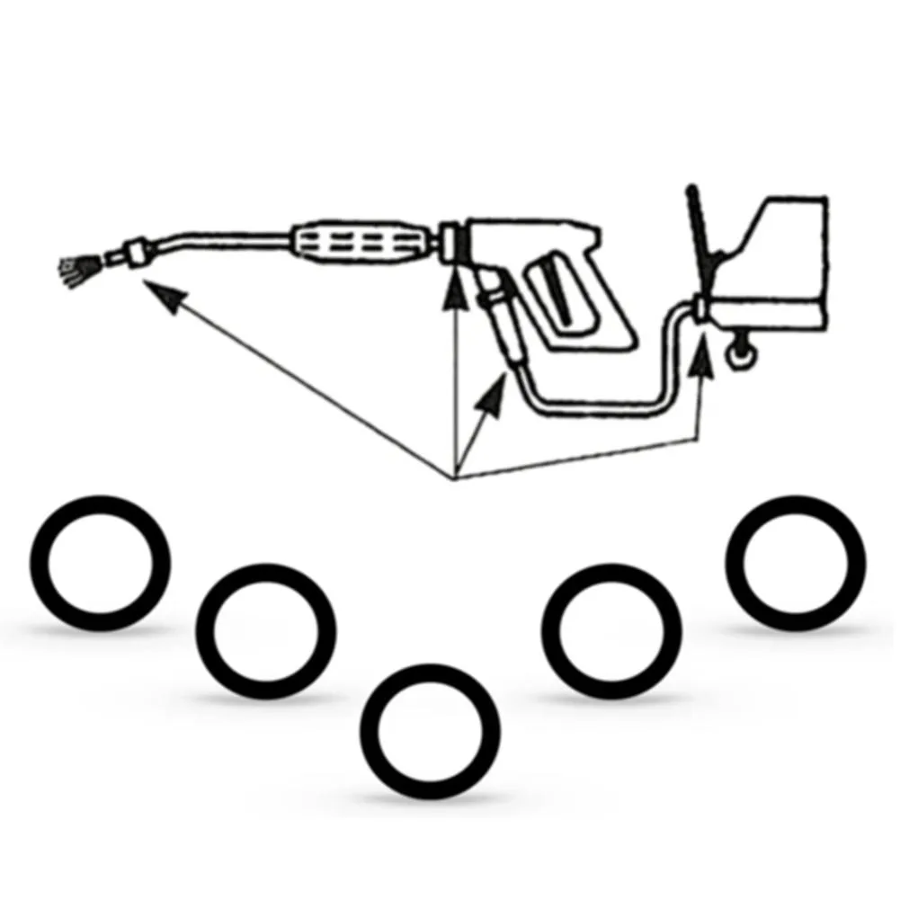 Уплотнительное кольцо 10x8x0 3 см для Karcher SC насадка шланга запасное уплотнительное