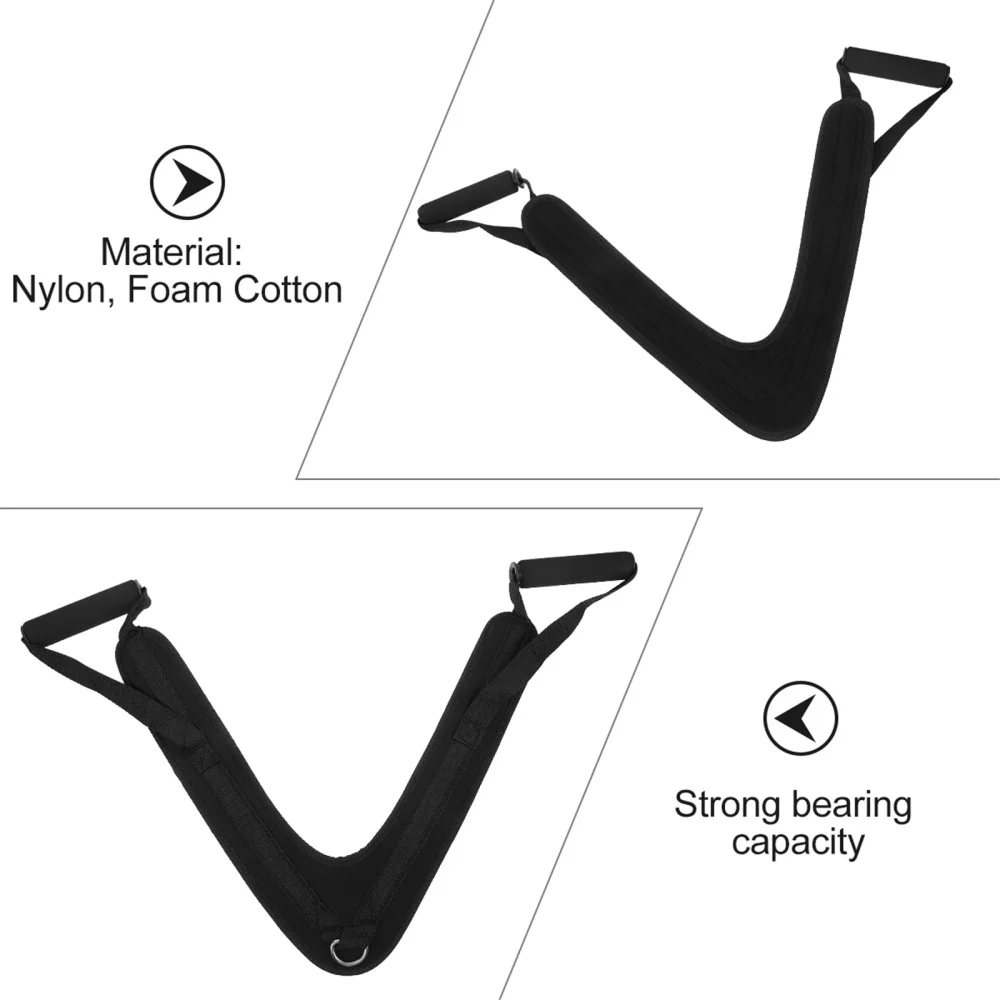

1pc Triceps Strap Down Bicep Strap Arm Chest Muscle Training Equipment