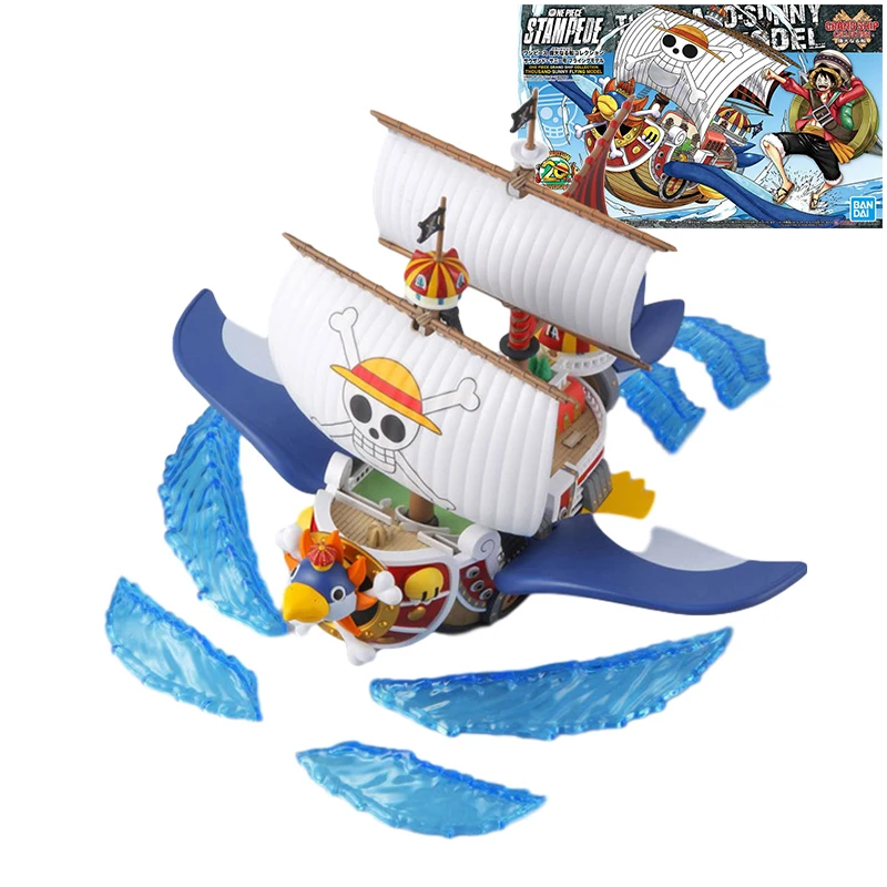 

Bandai цельный большой корабль Пингвин Санни тысяча солнечных лучей солнышко сборные фигурки героев модели Brinquedos