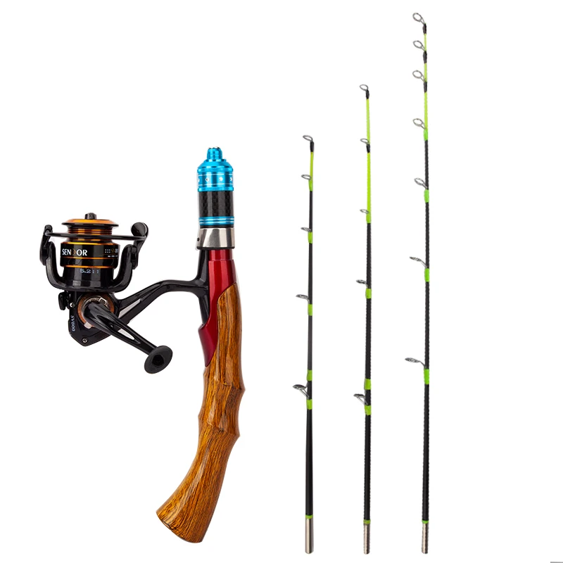 HERONKING зимняя удочка для подледной рыбалки Мини Удочка портативная уличная 57 67 75