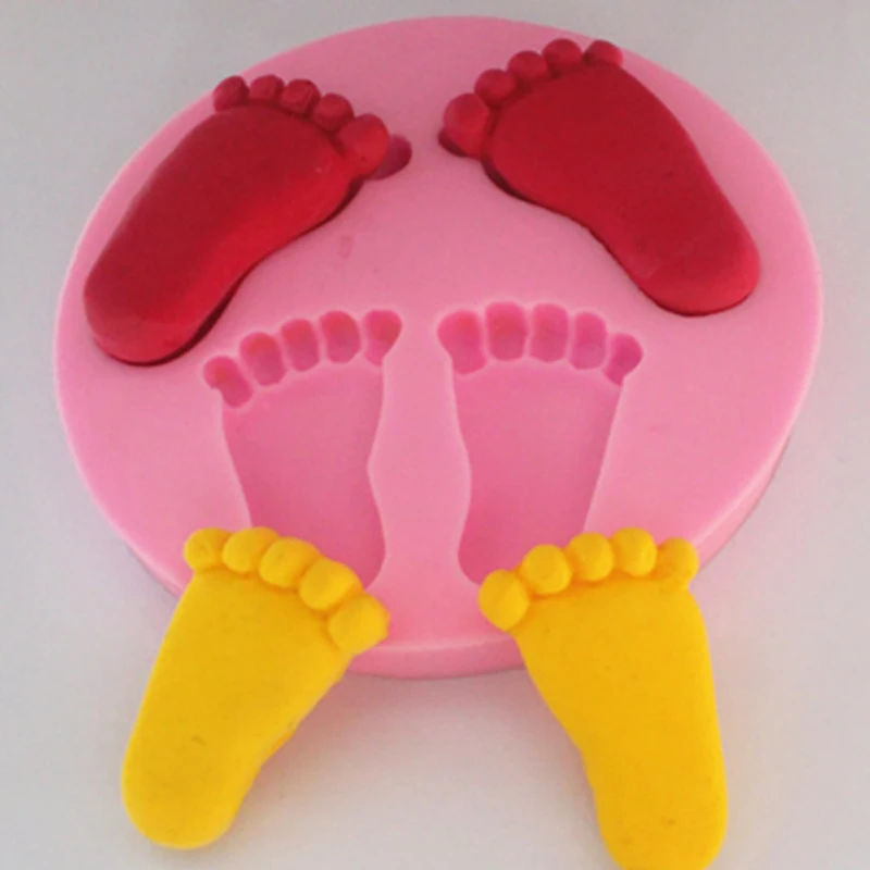 3D Маленькая силиконовая форма для выпечки на щиколотке формочка шоколада конфет