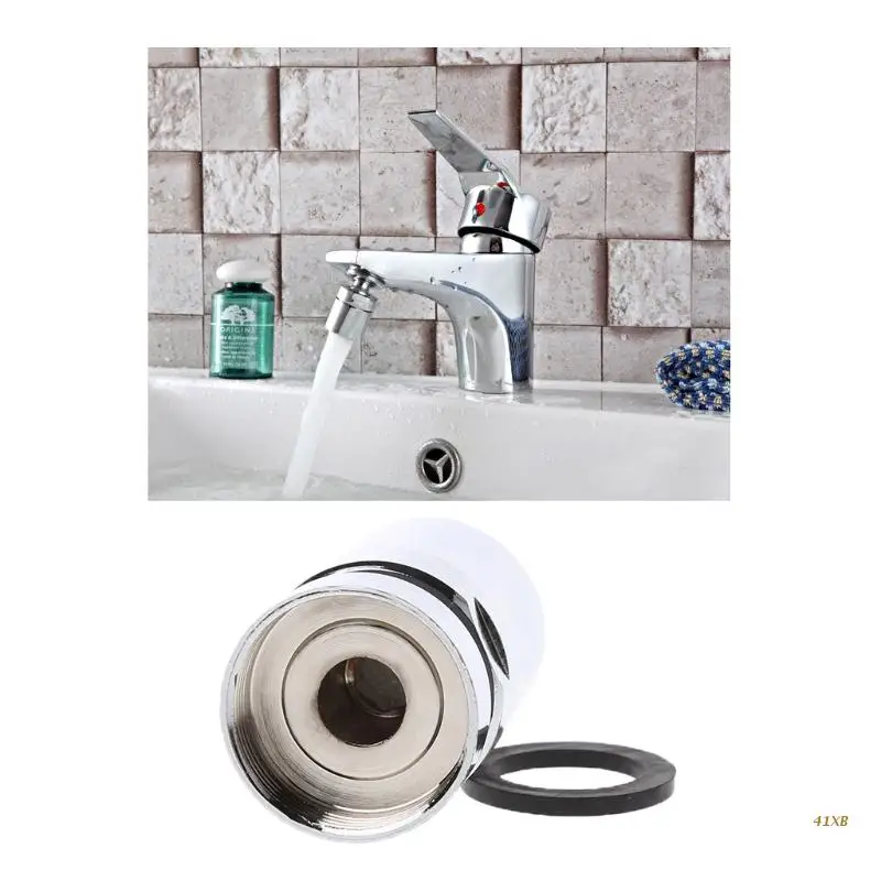 41XB Chromed 22mm Swivel Water Saving Tap Aerator Faucet Nozzle Spout Filter Adapter | Строительство и ремонт