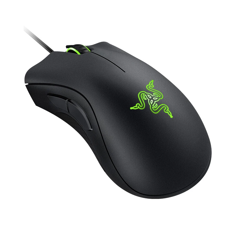 Проводная игровая мышь Razer DeathAdder Essential 6400DPI оптический сенсор 5 независимых