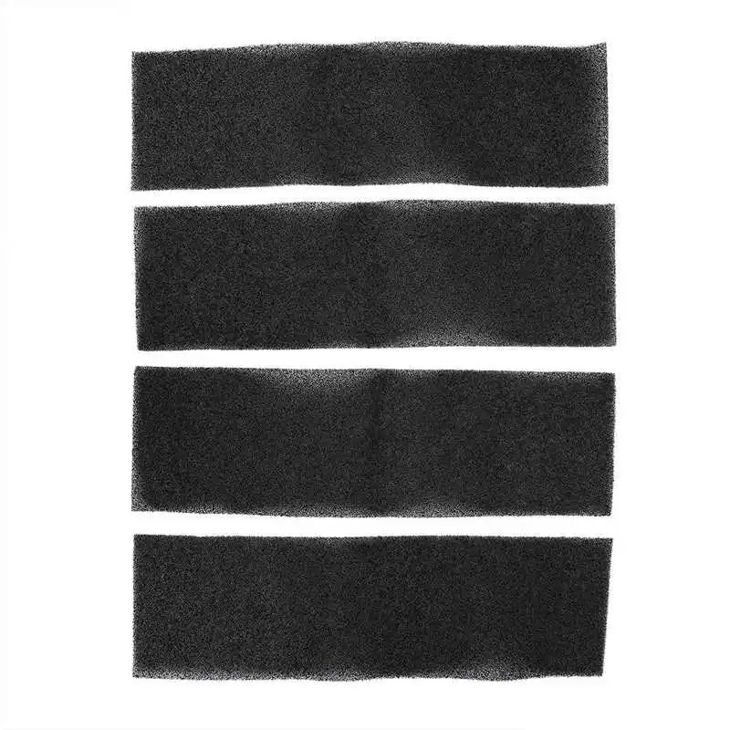 

4Pcs/set 395*118*4mm Air Cleaner Carbon Activated Sponge Air Filters Systems Accessories for AC4800 Filter B FLT4825