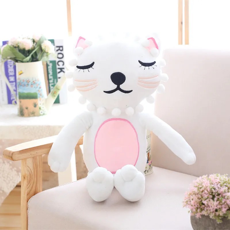 Милый Лев кот обнимается кукла мягкая игрушка Скандинавское украшение для дома 1