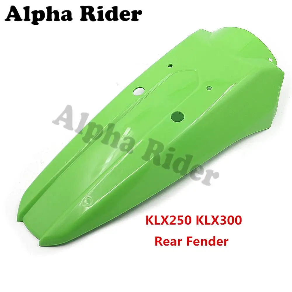 KLX250 KLX300 KLX250 KLX300 для Kawasaki боковая крышка топливного бака и крышка передней фары и задняя боковая панель и стойка и переднее/заднее крыло KLX 250 - Цвет: KLX250 KLX300