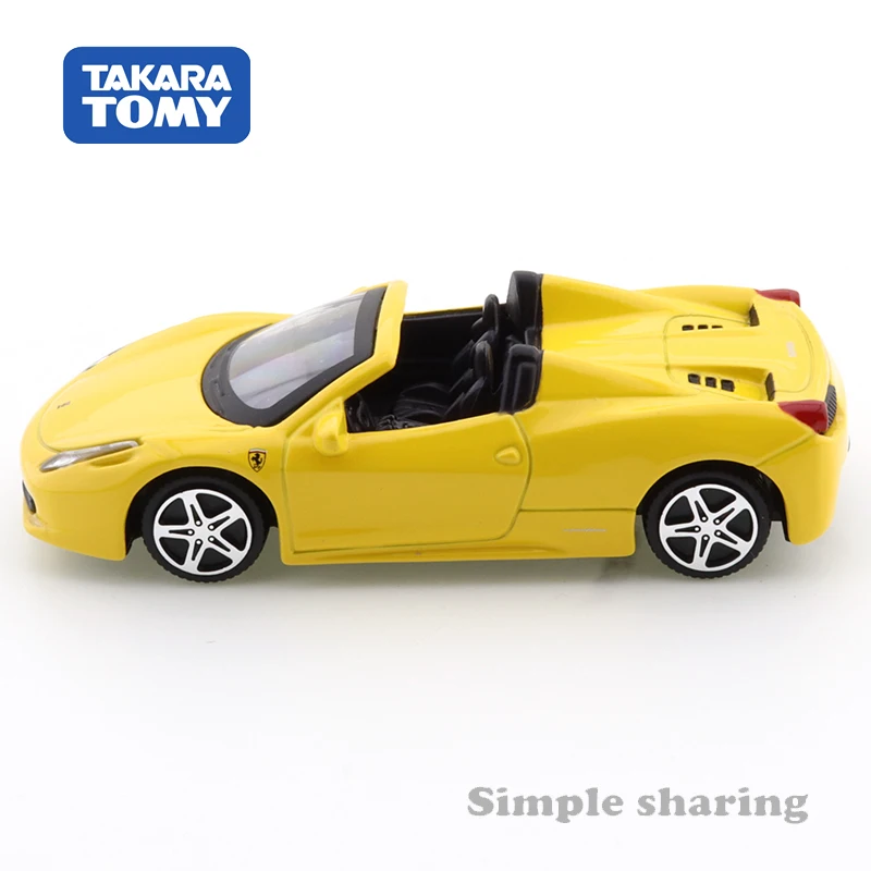 Такара томия томика подарки Burago Race & Play серия 1:43 458 паук автомобиль горячие поп
